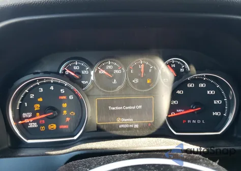 2019 Chevrolet Silverado K1500 Lt из США, поврежденный, VIN 1GCRYDEK6KZ249001